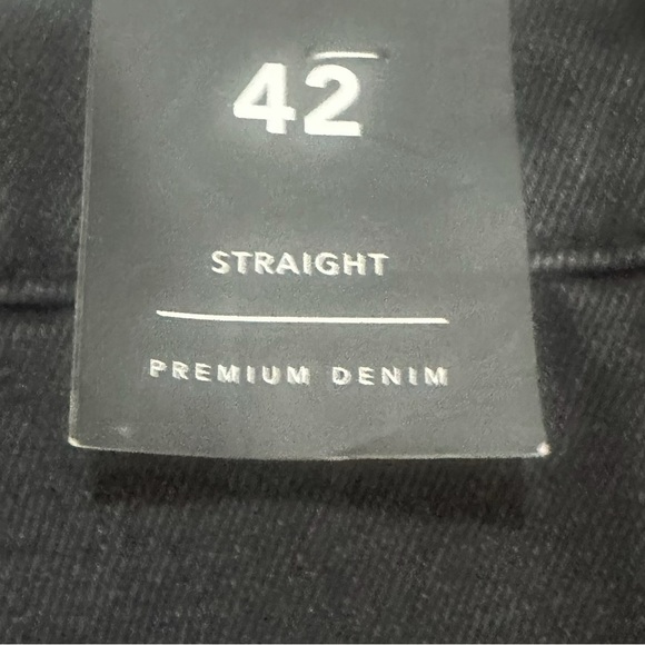 Nova Men Snap Button Cargo Jeans Size 42 Plus Size Urban Grunge Streetwear Goth - Picture 5 of 7